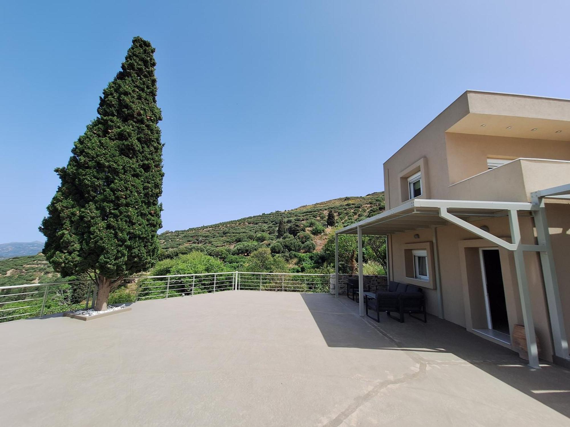 Villa Irini - Cretan Luxury Villa With Amazing View Paraspori  Exterior photo