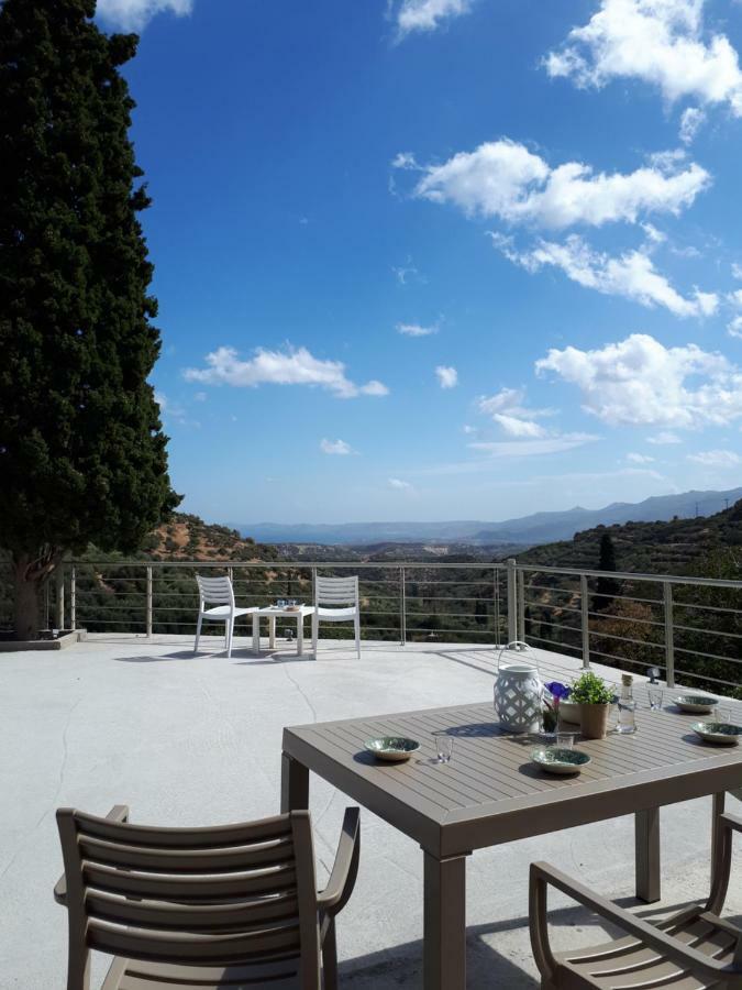 Villa Irini - Cretan Luxury Villa With Amazing View Paraspori  Exterior photo