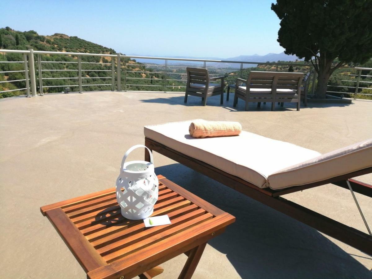 Villa Irini - Cretan Luxury Villa With Amazing View Paraspori  Exterior photo
