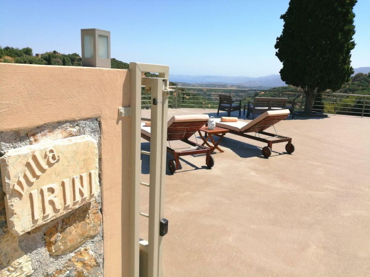Villa Irini - Cretan Luxury Villa With Amazing View Paraspori  Exterior photo
