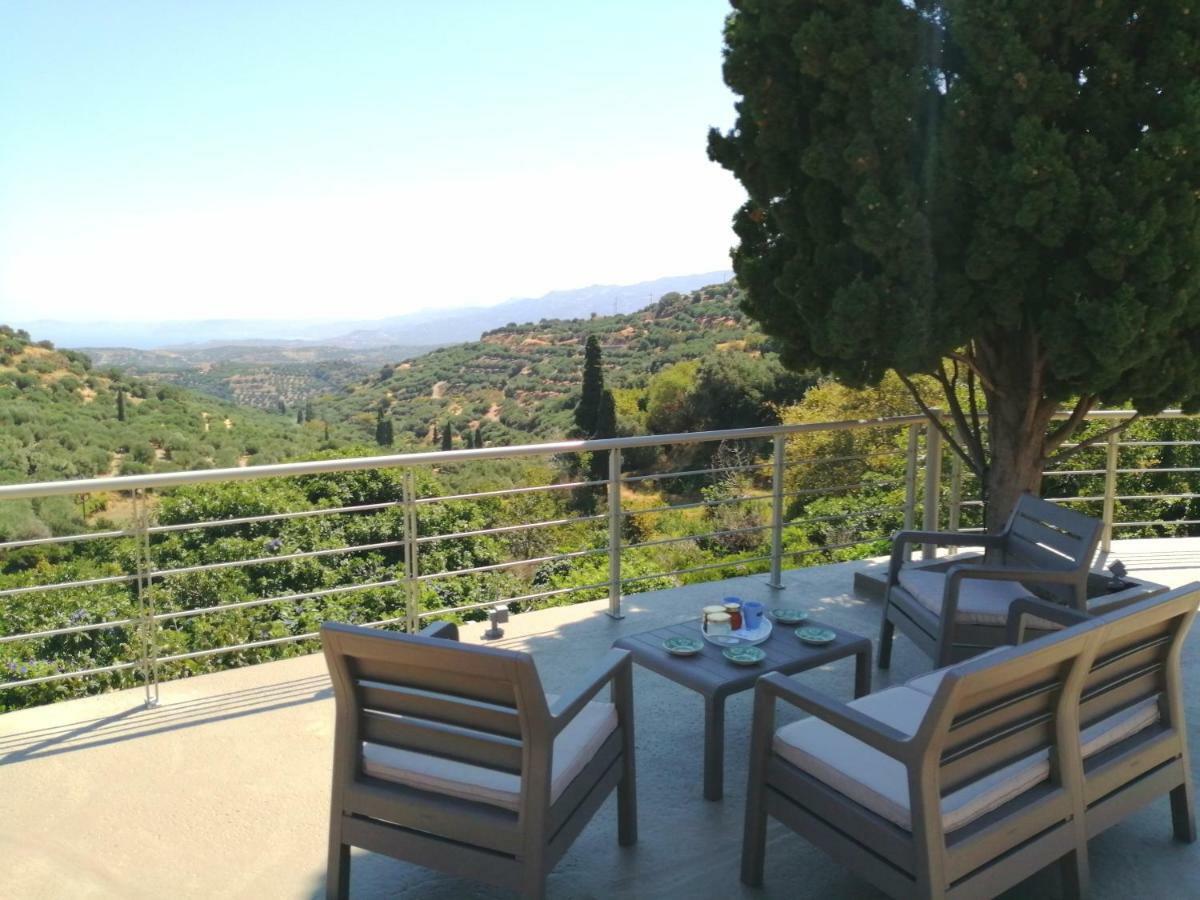 Villa Irini - Cretan Luxury Villa With Amazing View Paraspori  Exterior photo