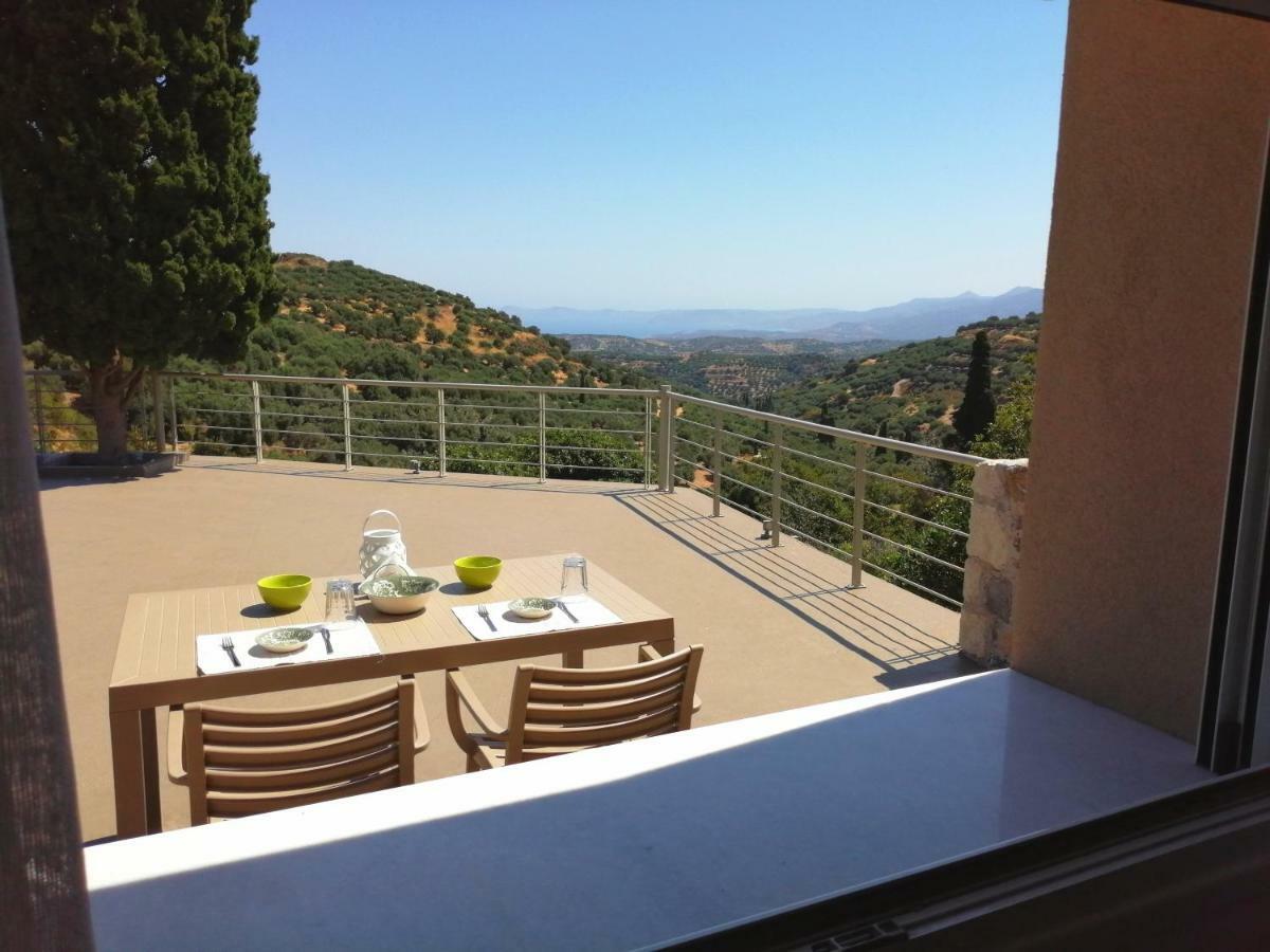 Villa Irini - Cretan Luxury Villa With Amazing View Paraspori  Exterior photo