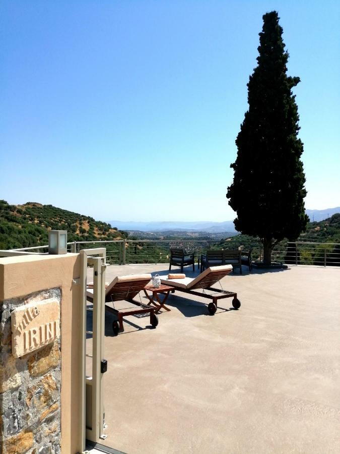 Villa Irini - Cretan Luxury Villa With Amazing View Paraspori  Exterior photo